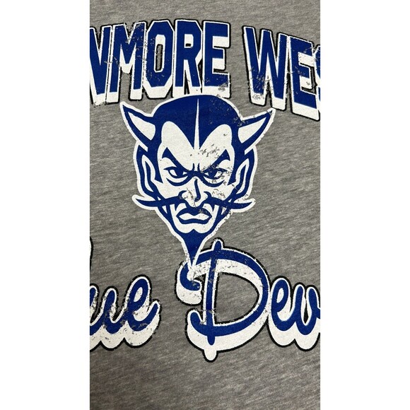 NWOT PEL-ATHLETIC Graphic T-shirt Kenmore West Blue Devils M - Picture 8 of 16